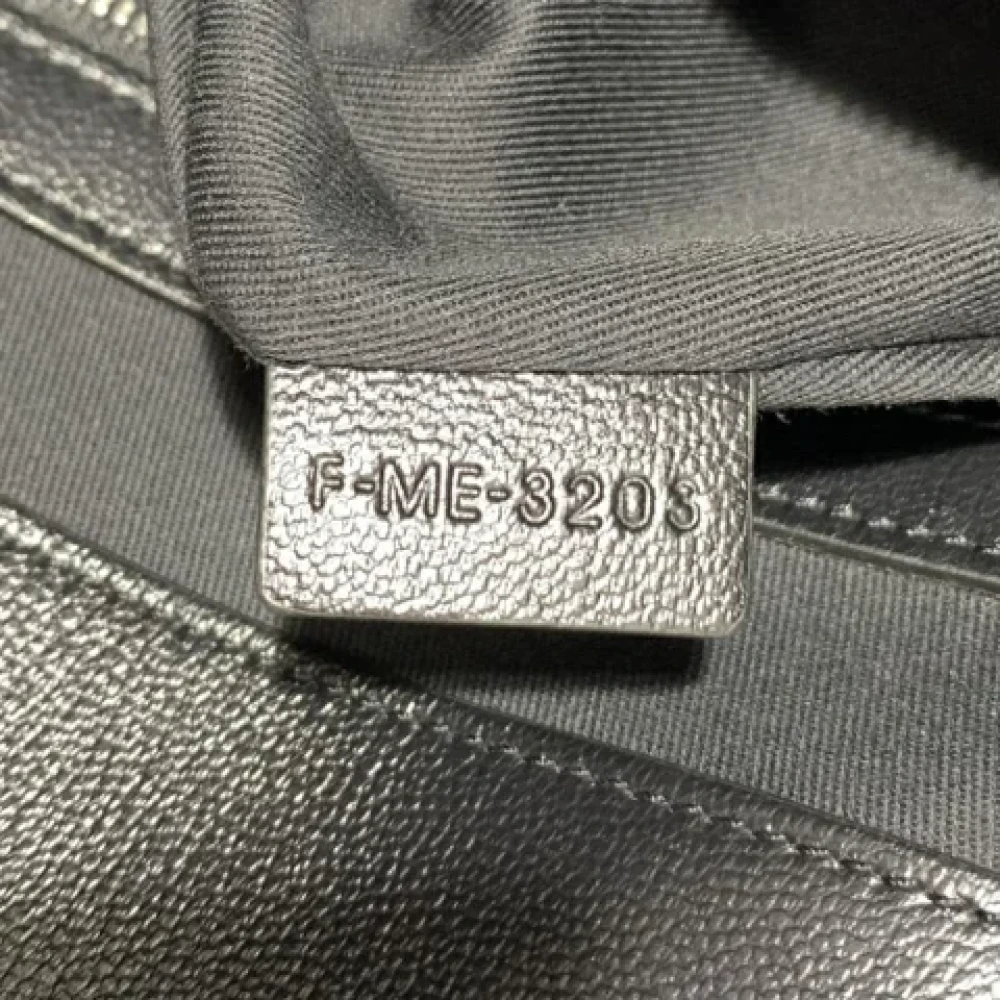 Celine Vintage Pre-owned Leather totes Black Dames