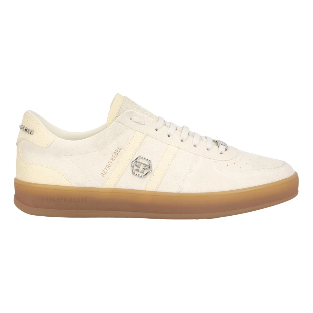 Philipp Plein Low-Top Sneakers Retro Rebel unisex Schoenen Wit