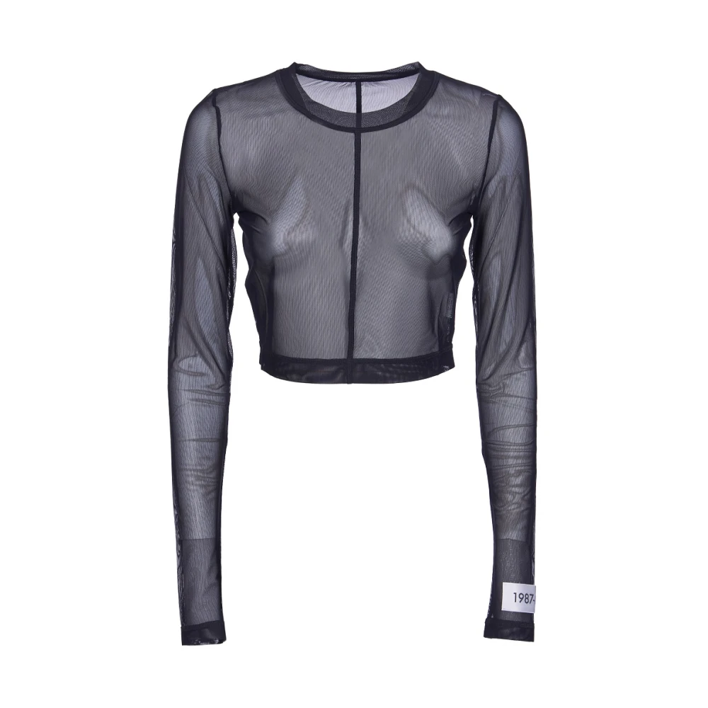 Dolce & Gabbana Stijlvolle Top voor Modeliefhebbers Black Dames