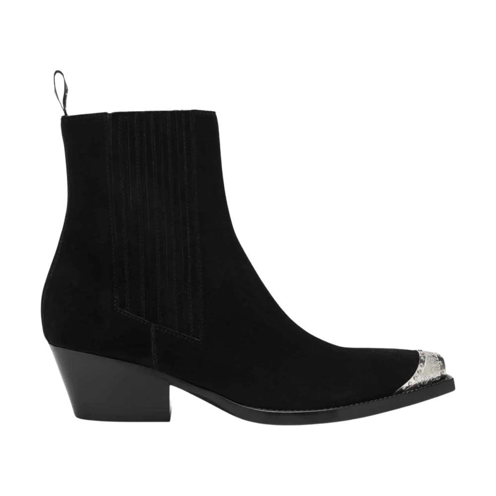 Sartore Women's Black Suede Wax Ankle Boot - Image 3