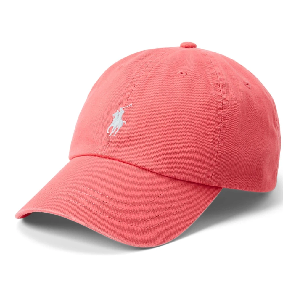 Ralph Lauren Klassieke Sport Logo Pet Pink Heren