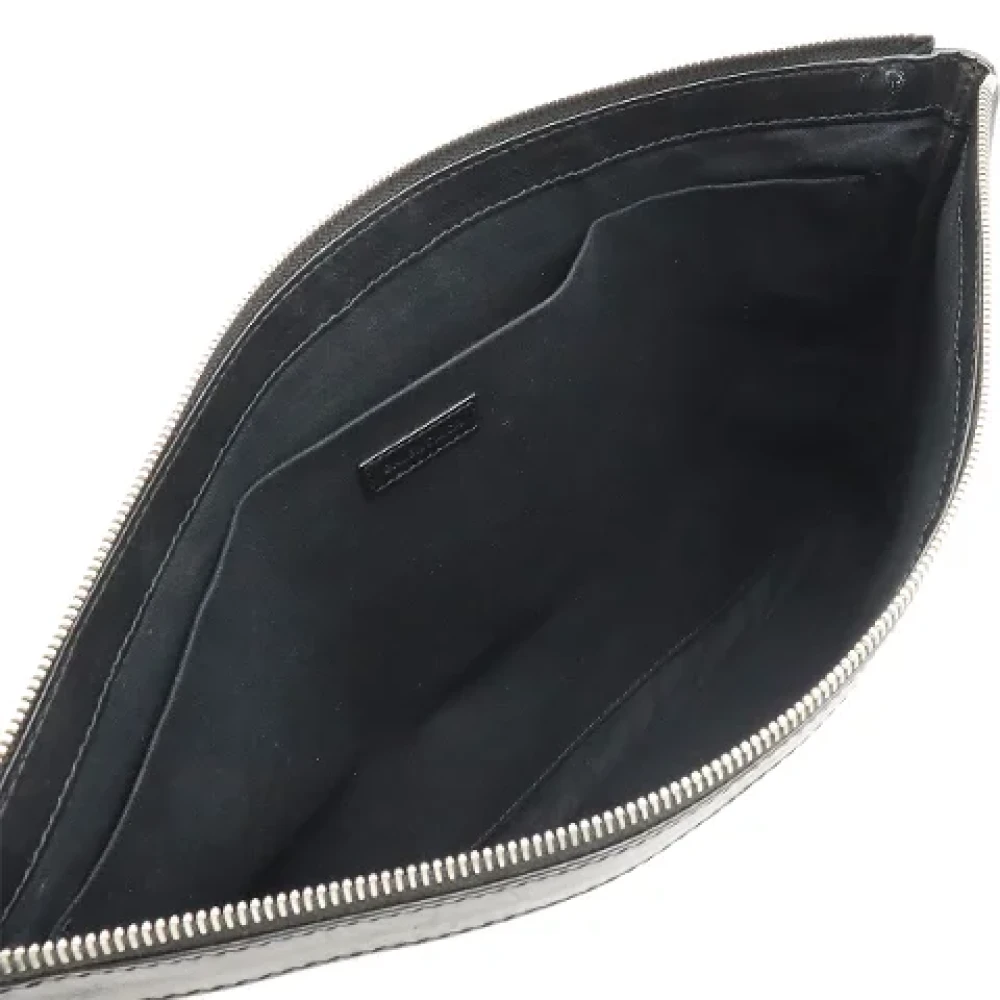 Balenciaga Vintage Pre-owned Canvas clutches Beige Heren
