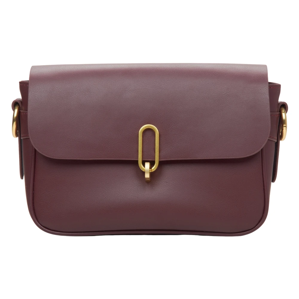 Estro Women's Red Shoulder Bags, One Size, Chic Crossbody Bag