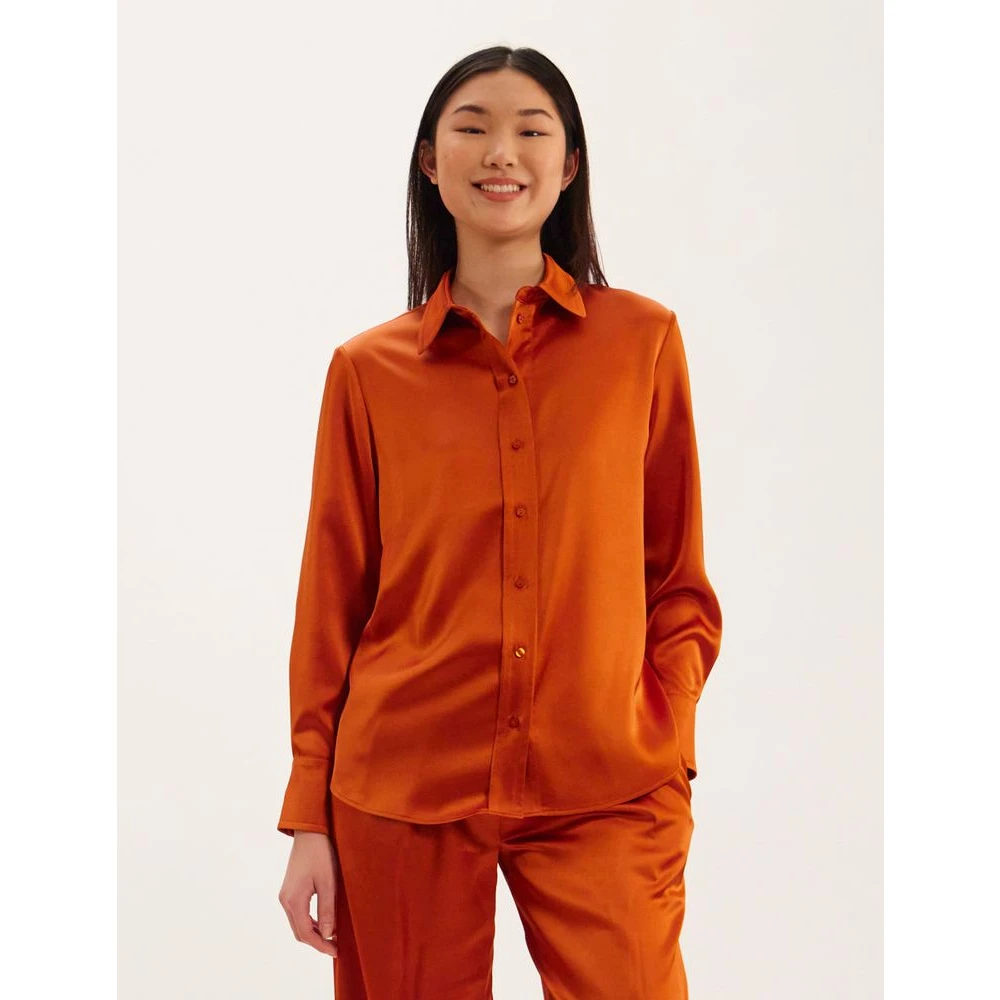 Ines De La Fressange Paris Blouses & Shirts Orange Dames