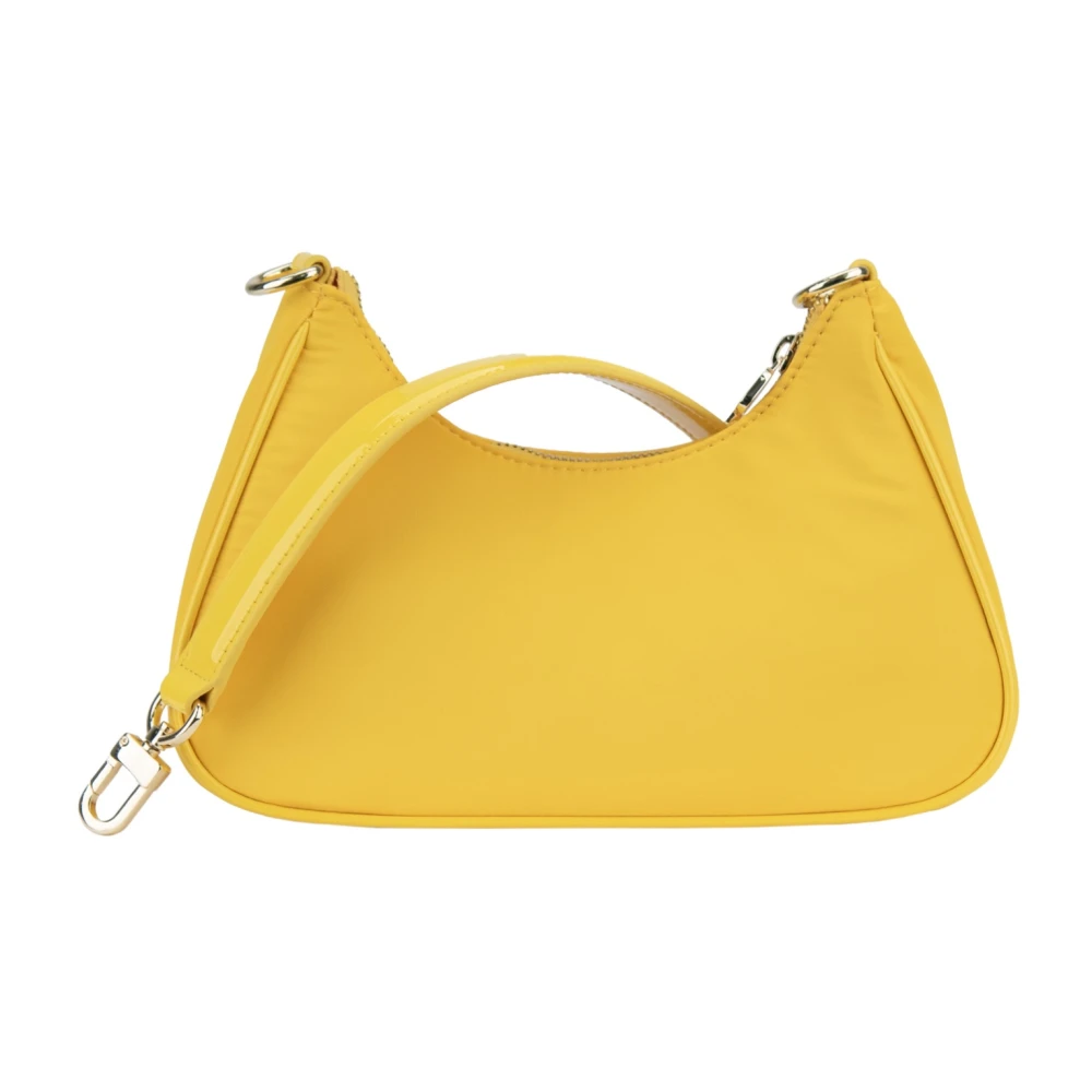 Chiara Ferragni Collection Stijlvolle Handtas met Rits Yellow Dames