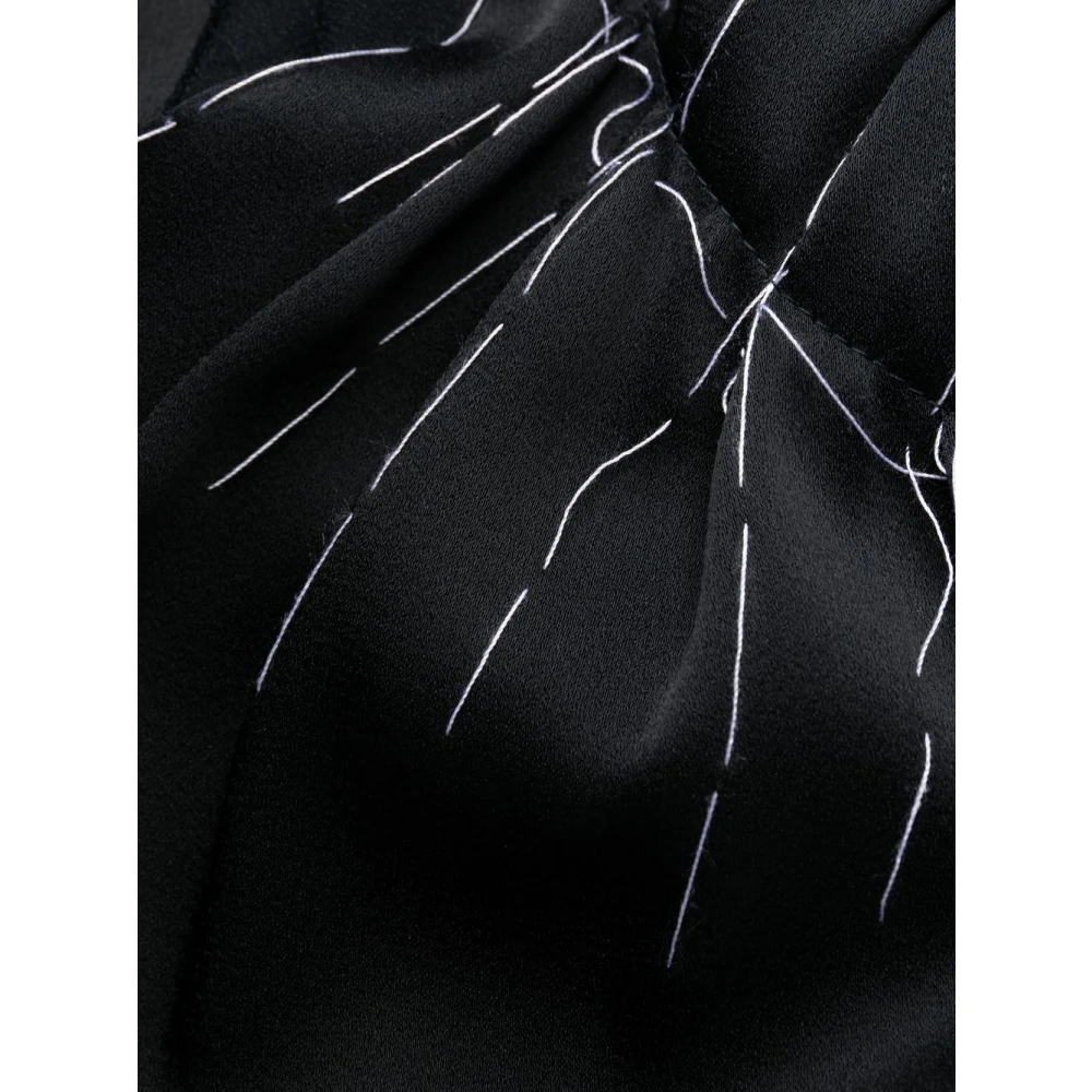 Maison Margiela Blauwe Jurk Collectie Blue Dames