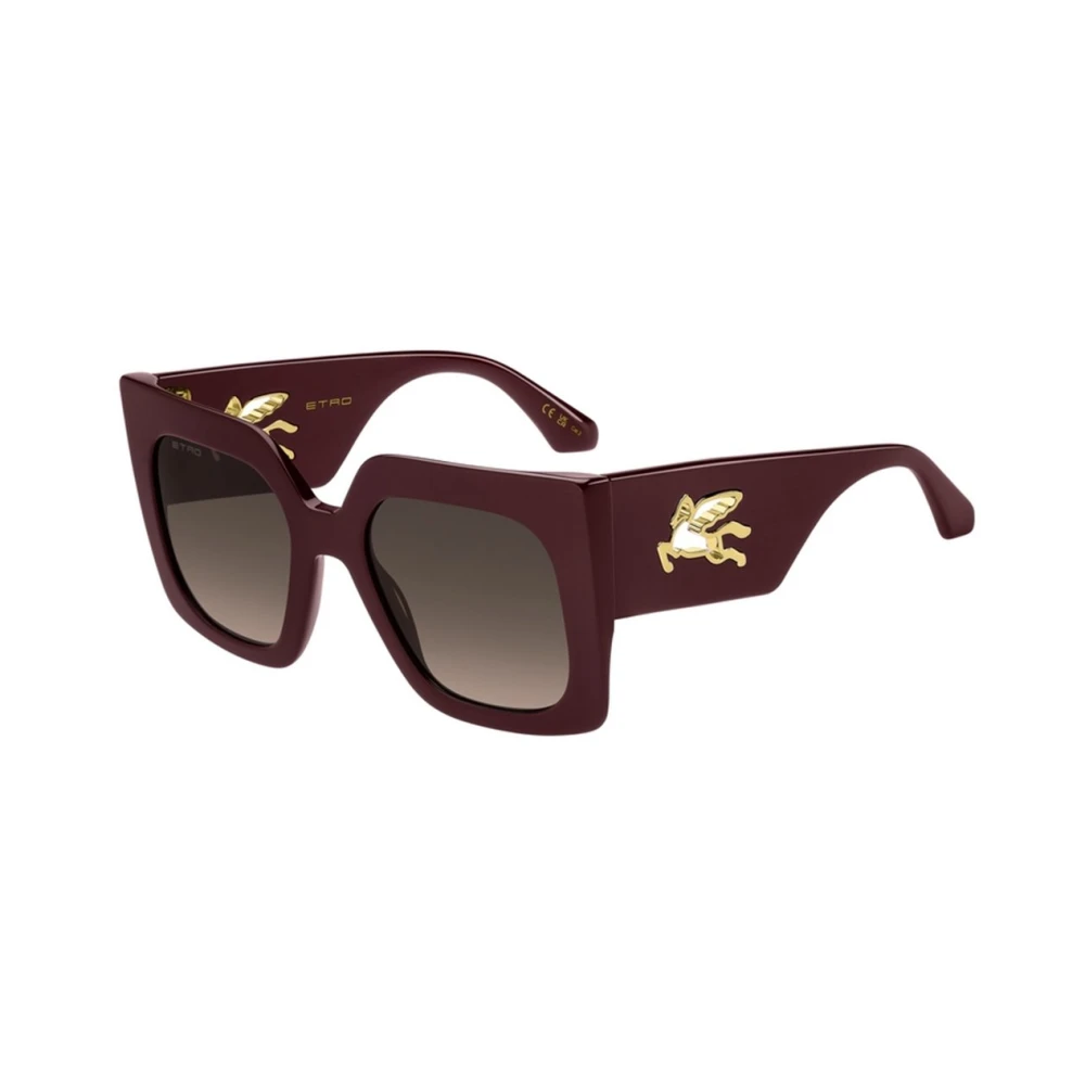 Etro Unisex Red Authentic Premium Glasses With Top-Notch Service - Sunglasses - 53 Mm - Accessories