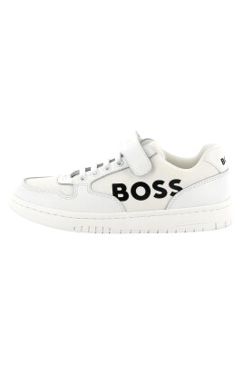 white-logo-trainers-with-elastic-band