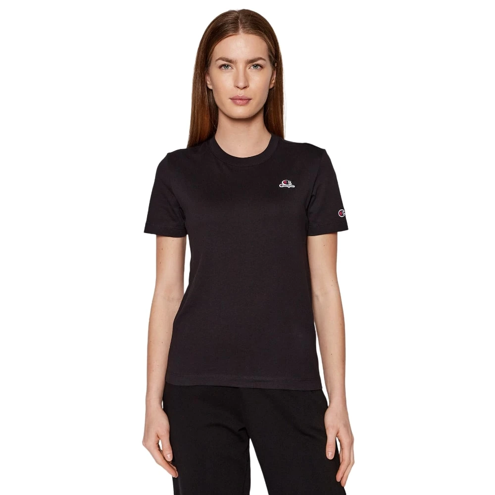 Champion T-Shirts Black Dames