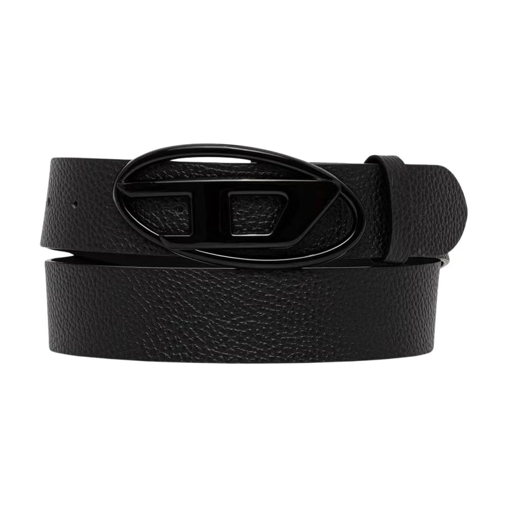 Diesel Unisex Nero - Cinturón B-1Dr - Accessories - 90 Cm - Immagine 7