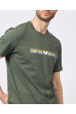 t-shirts-et-polos-verts-avec-impression-frontale