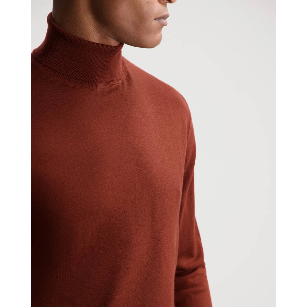 Dstrezzed Turtle Neck Pullover Brown Heren