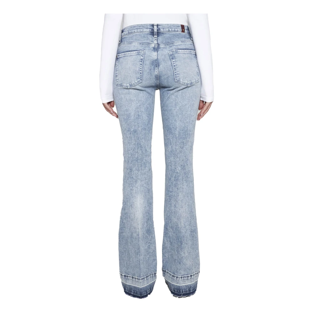 7 For All Mankind Blauwe Jeans voor Mannen Blue Dames