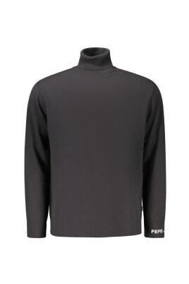 pull-en-coton-noir-brode