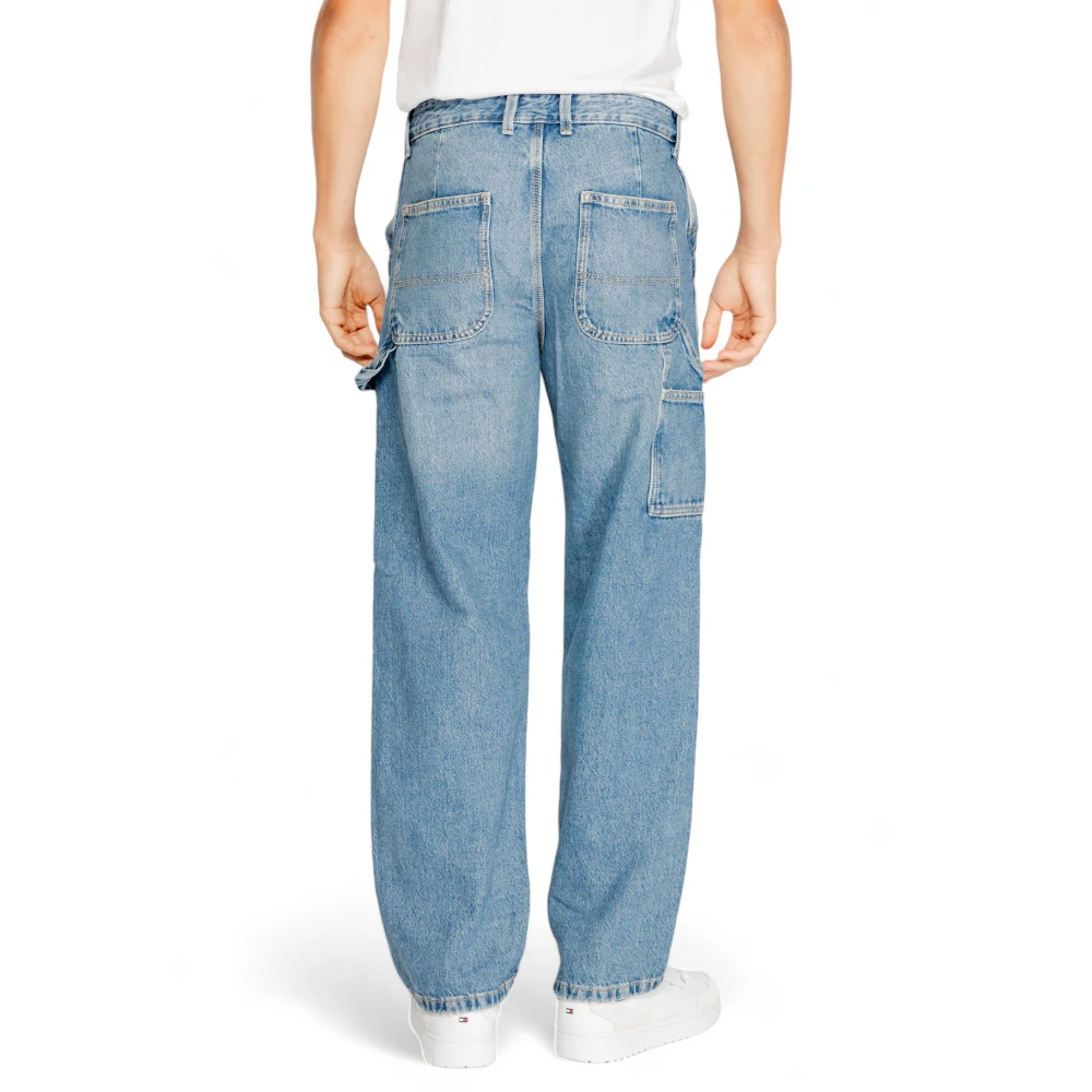 jack & jones Blauwe Rits Knoop Heren Jeans Blue Heren