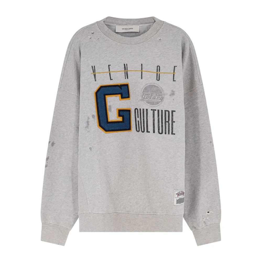 Golden Goose Men's Gray Sweatshirt - Sweatshirts - M - Sweatshirts & Hoodies
