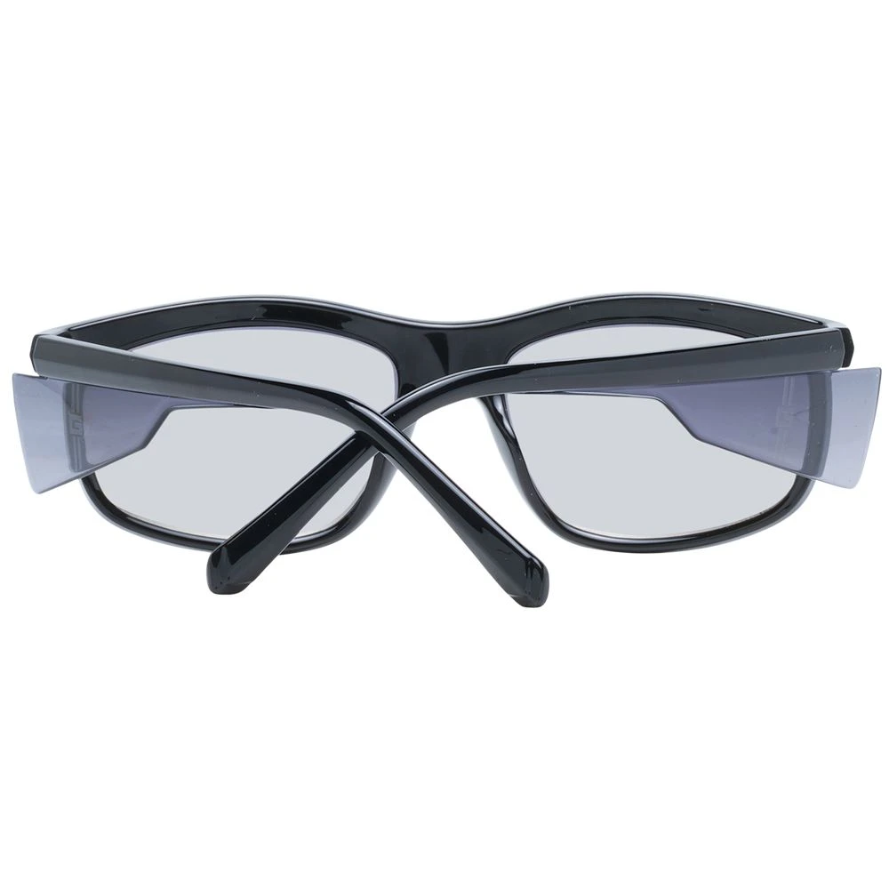 Guess Zwarte Heren Zonnebril Rechthoekig Gespiegeld Black Heren