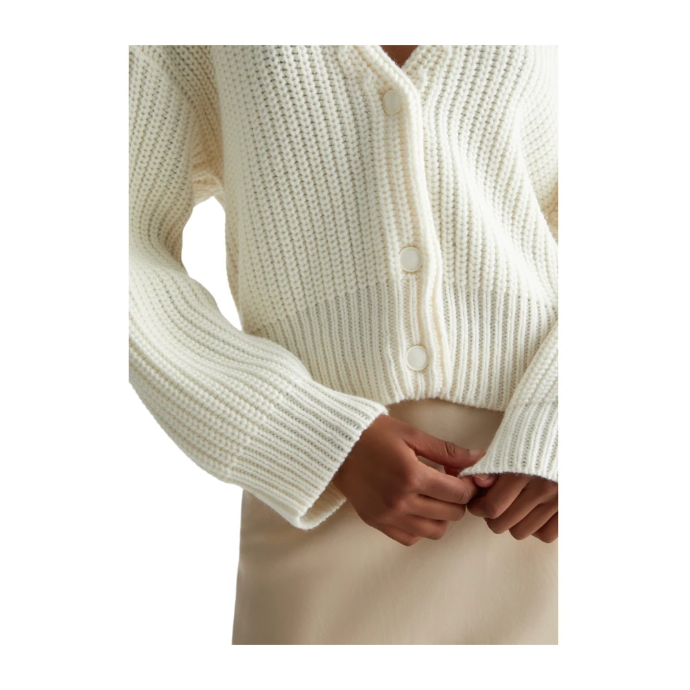 Liu Jo Stijlvolle Gebreide Top Beige Dames