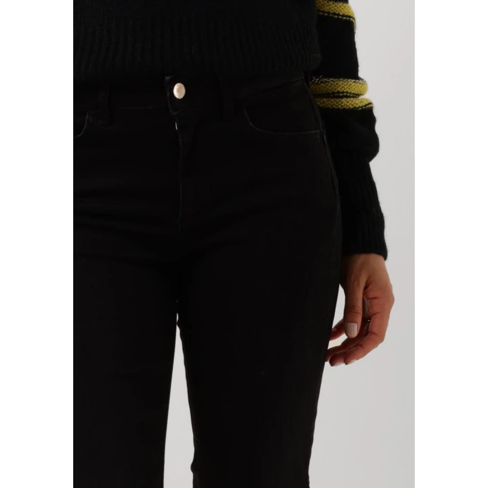 Liu Jo Zwarte Skinny Jeans Divine H.w. Black Dames