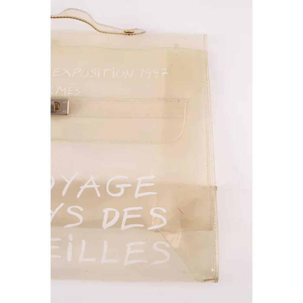 Hermès Vintage Pre-owned Plastic handbags White Dames