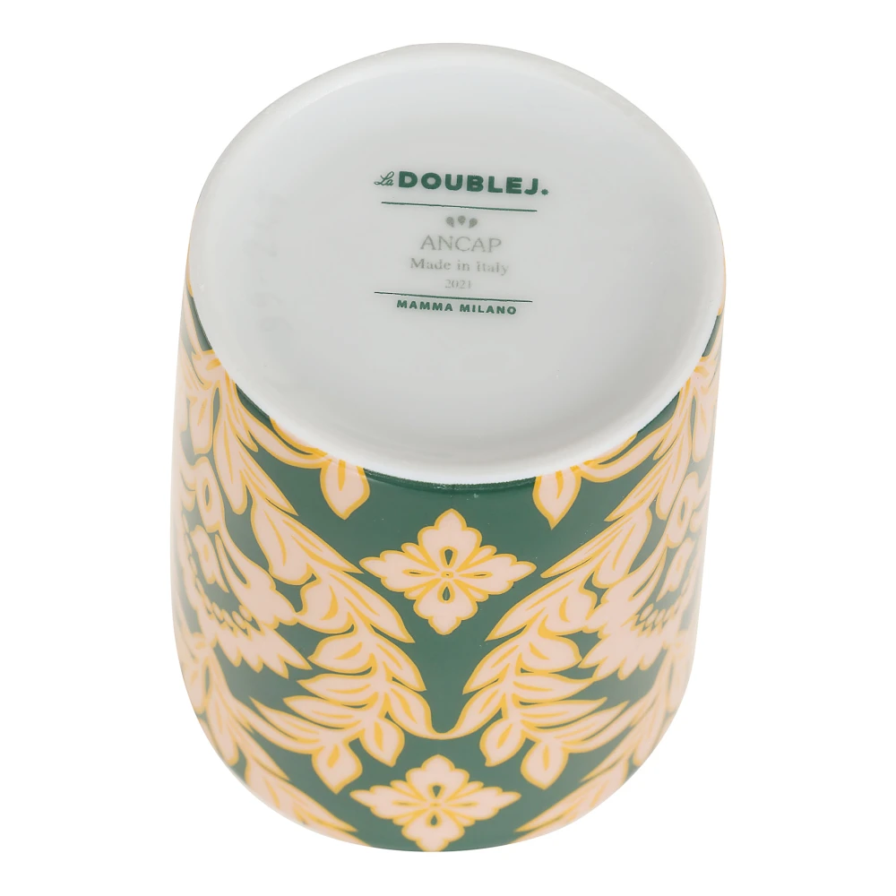 La DoubleJ Gouden Garland Porseleinen Mok Multicolor Dames