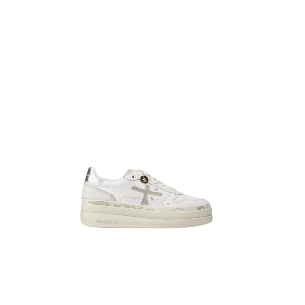 Premiata Micol Low Top Sneakers Heren Schoenen Wit