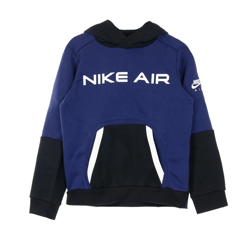 Nike Air Hoodie Midnight Navy/Black/White Multicolor, Pojke