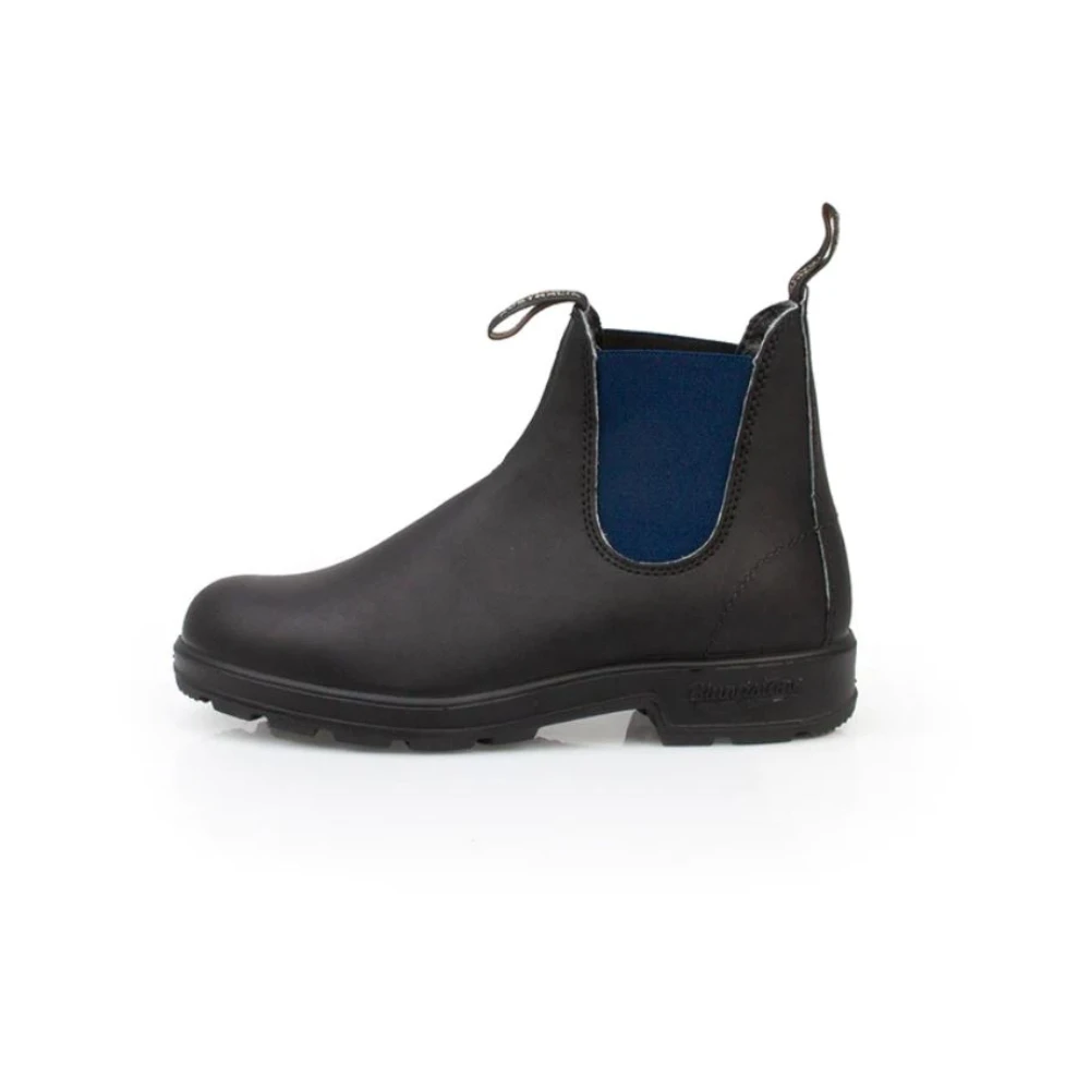 Blundstone Blauwe Elastische Platte Schoenen Blue Heren