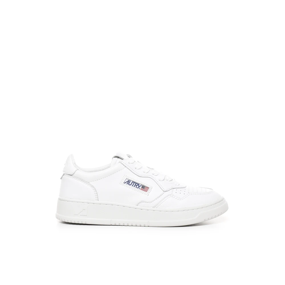 Autry White Sneakers, Male, 5 Uk, Medalist Low