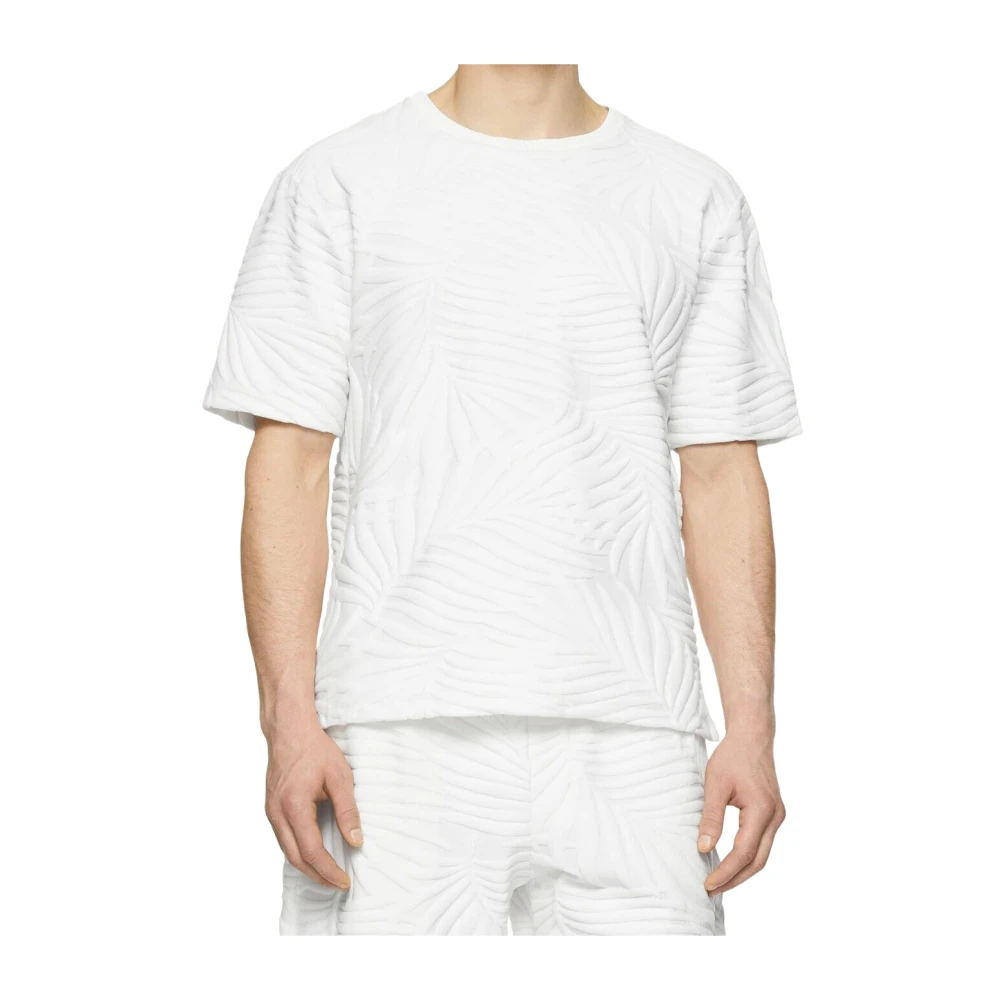 Dondup Men's White T-Shirts, L, T-Shirt