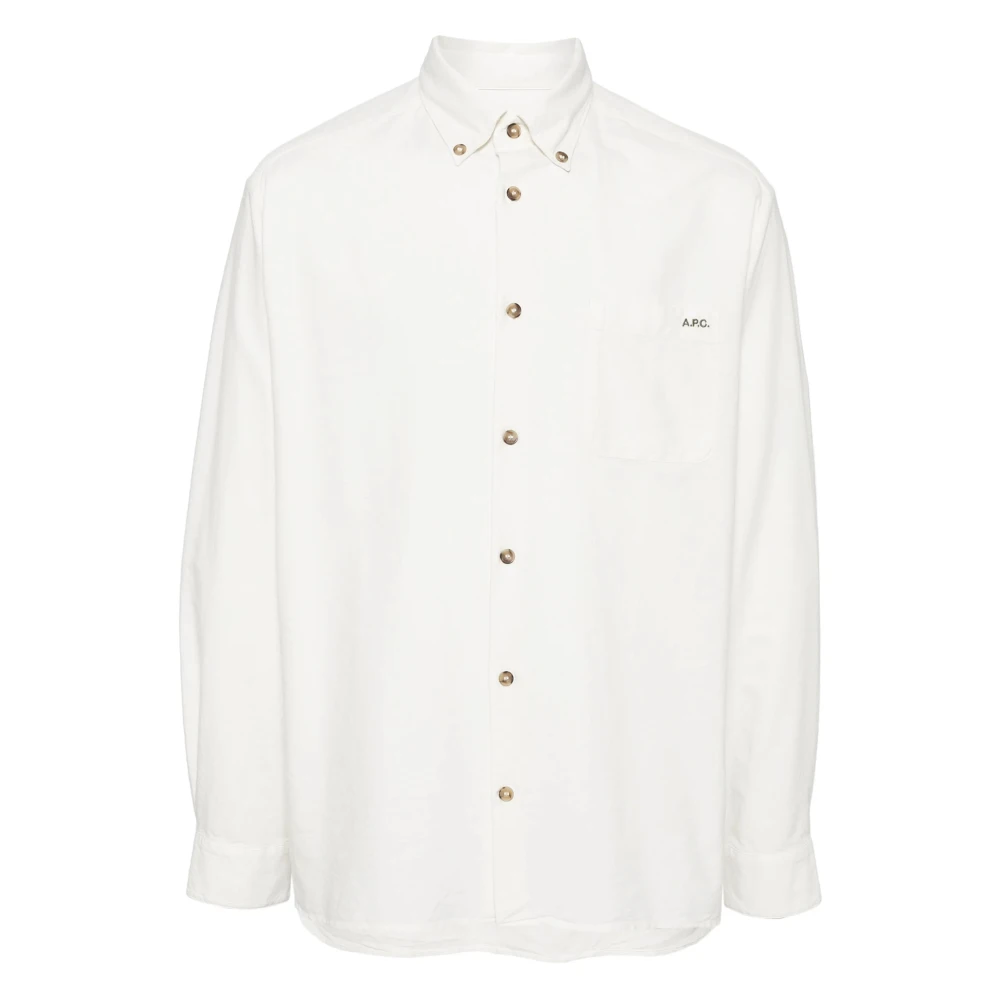 A.p.c. Uomo Bianco Magliette, M, New,