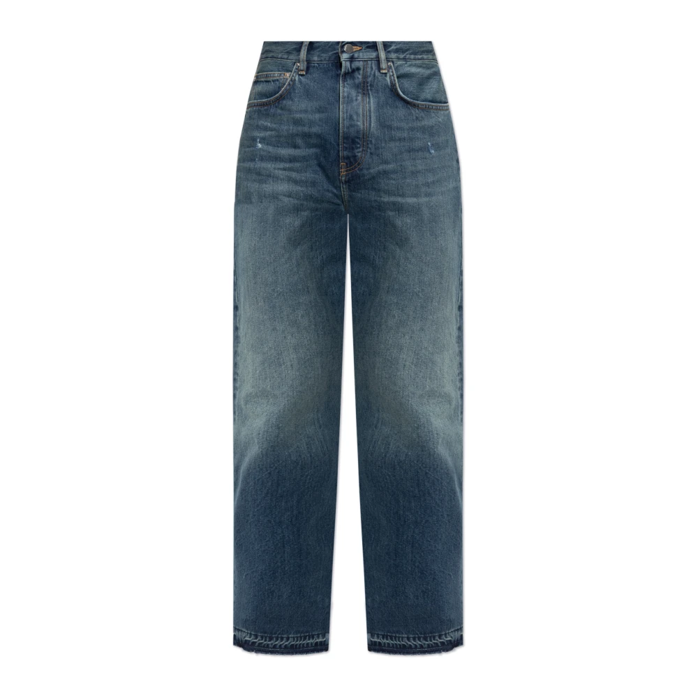 Amiri Jeans met vintage effect Blue Heren