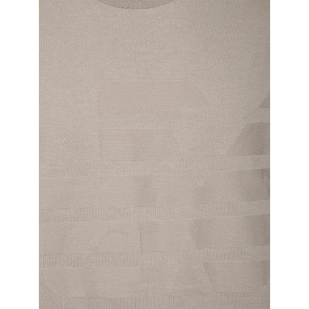 Emporio Armani Lichtgrijs Logo T-Shirt Gray Heren