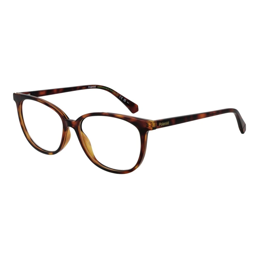 Polaroid Women's Brown Glasses, One Size, Optical Frames Rectangle Style