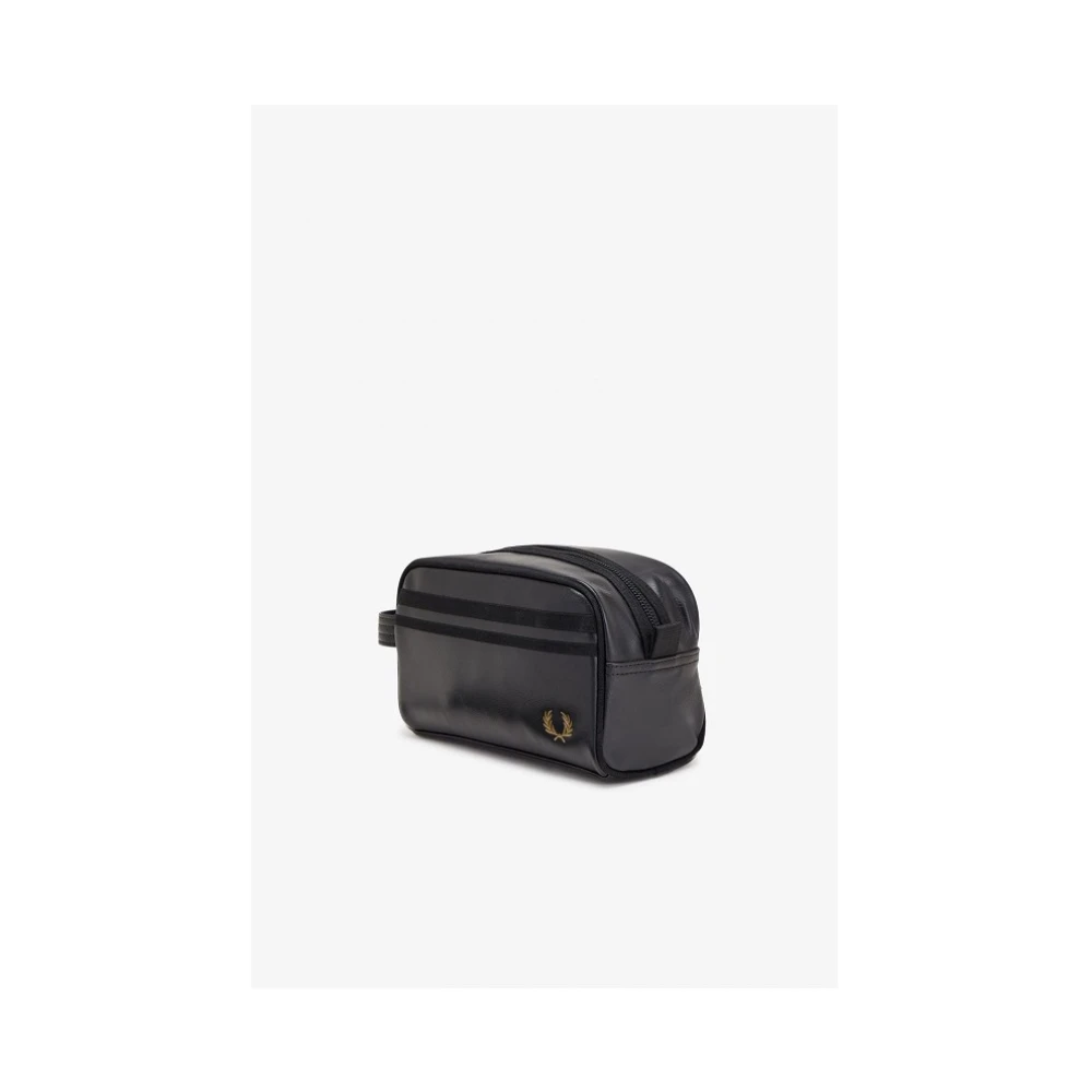 Fred Perry Gouden Laurier Beauty Rits Tas Black Dames