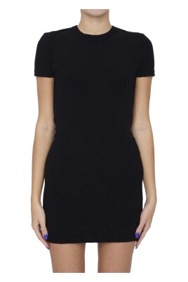 robe-mini-jacquard-noire-avec-logo
