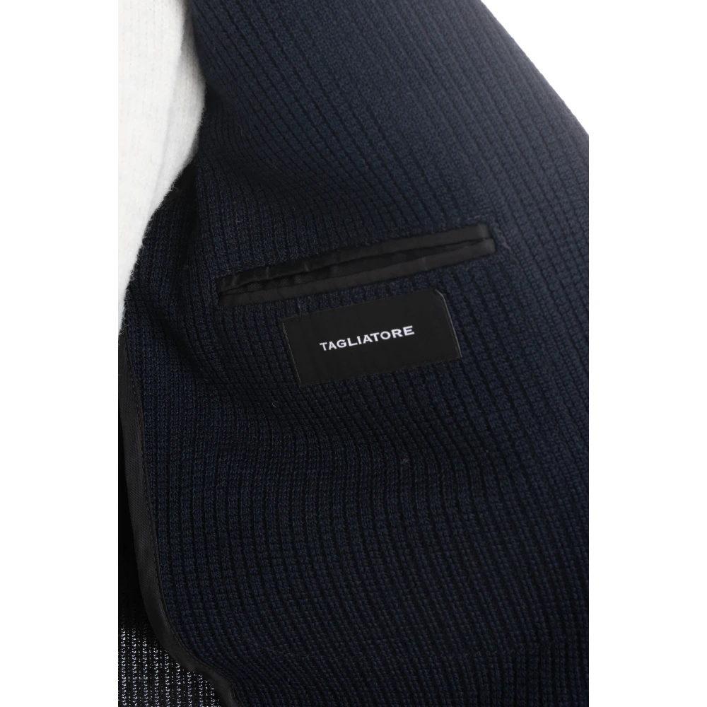 Tagliatore Jassen Blauw Blue Heren
