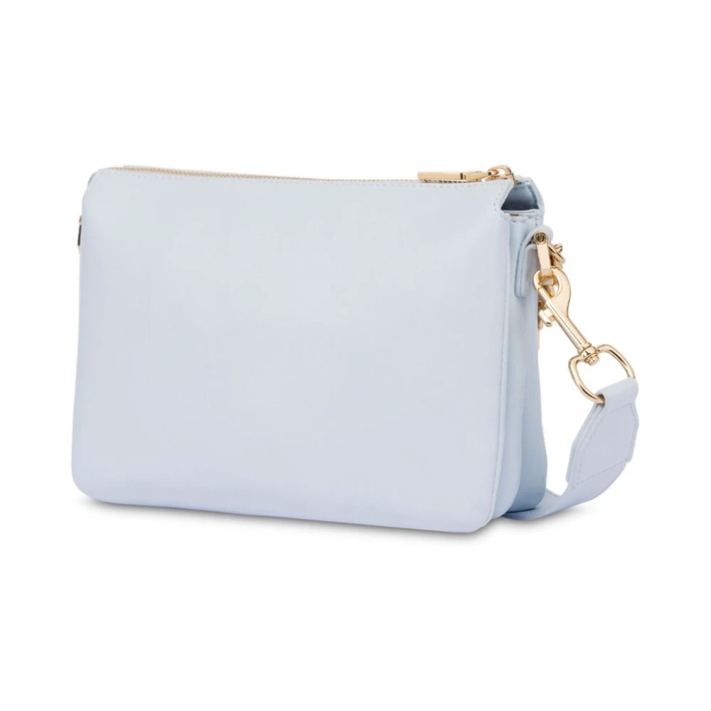 Love Moschino Celeste Schoudertas voor Vrouwen Blue Dames