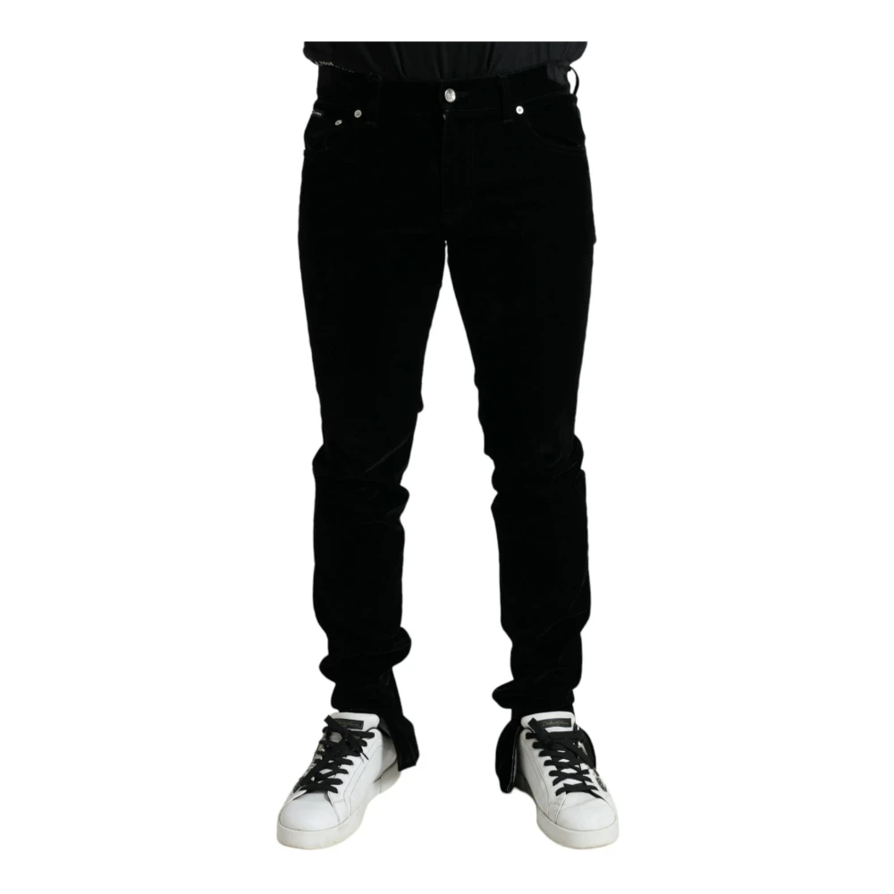 Dolce & Gabbana Slim-fit Jeans Black Heren