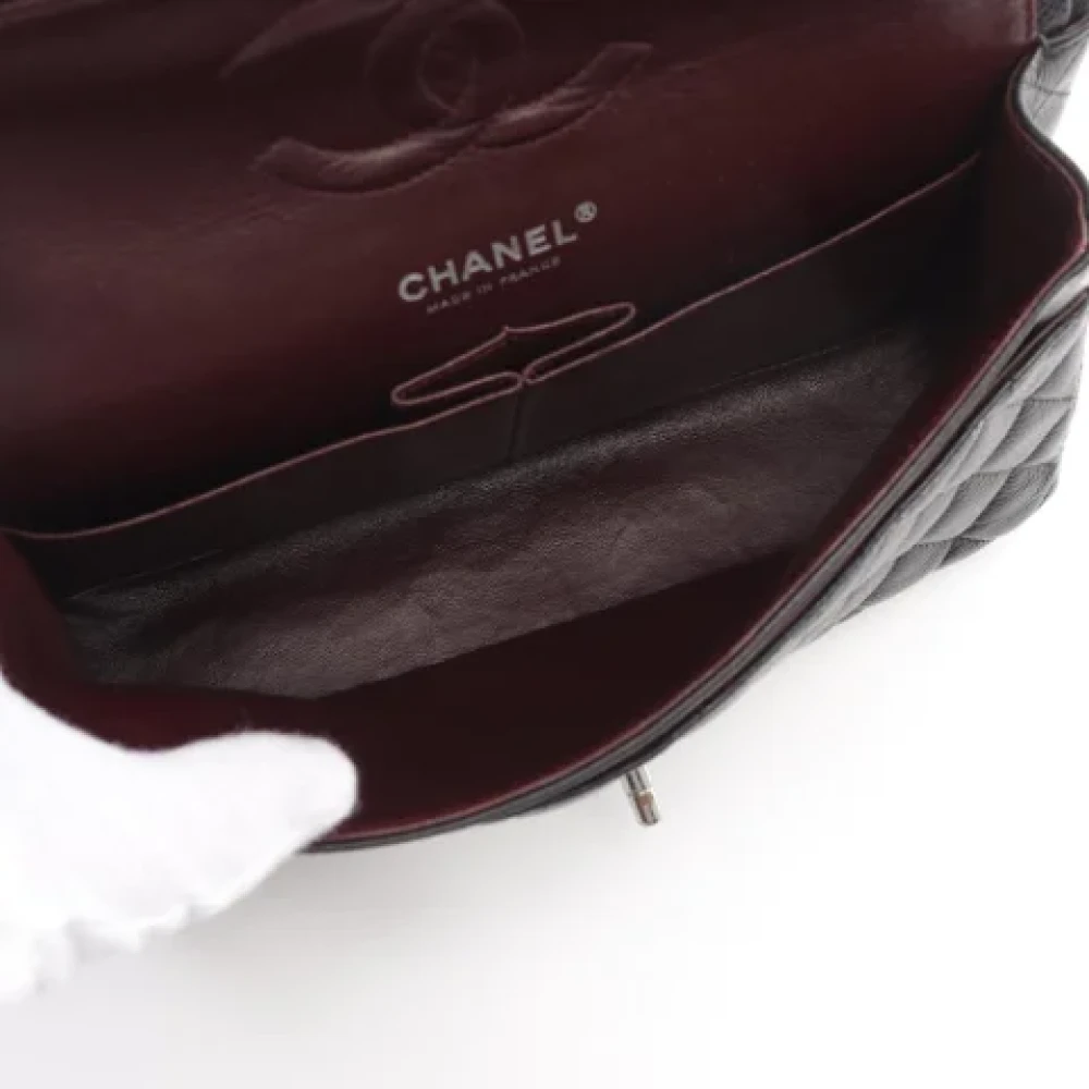 Chanel Vintage Pre-owned Leather chanel-bags Black Dames
