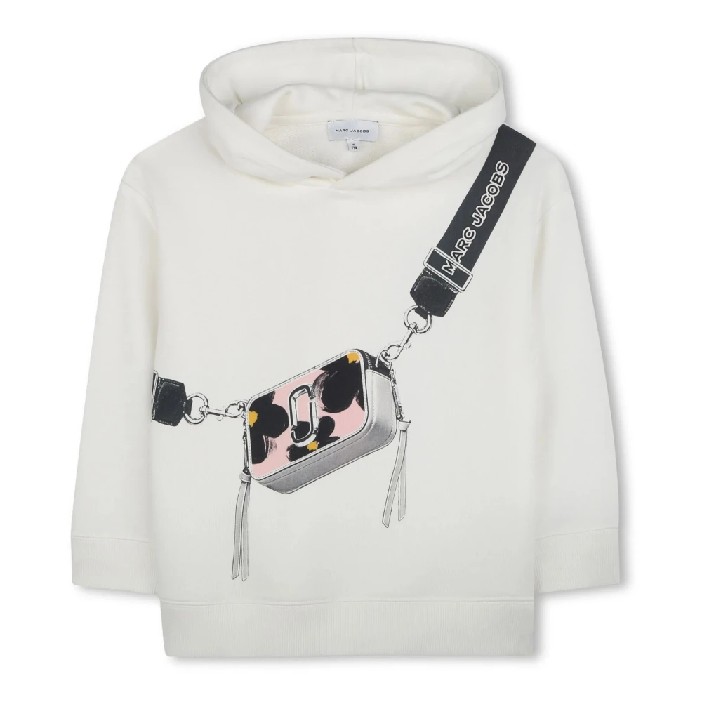 Marc Jacobs White Kids Sweatshirts, Male, 10 Y, Avorio Sweatshirt