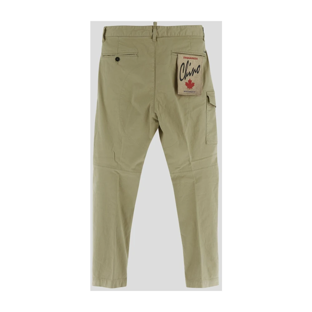 Dsquared2 Stijlvolle Broek voor Mannen Beige Heren
