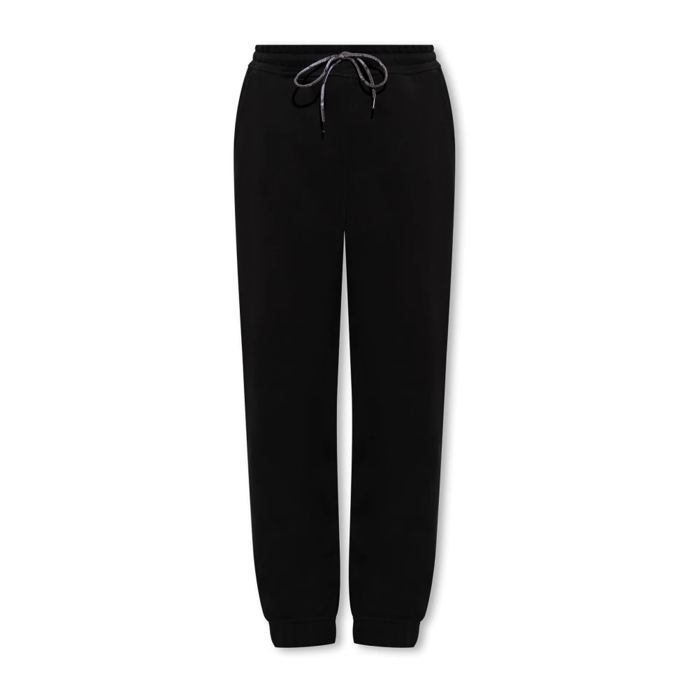 Vivienne Westwood Sweatpants met logo Black Heren