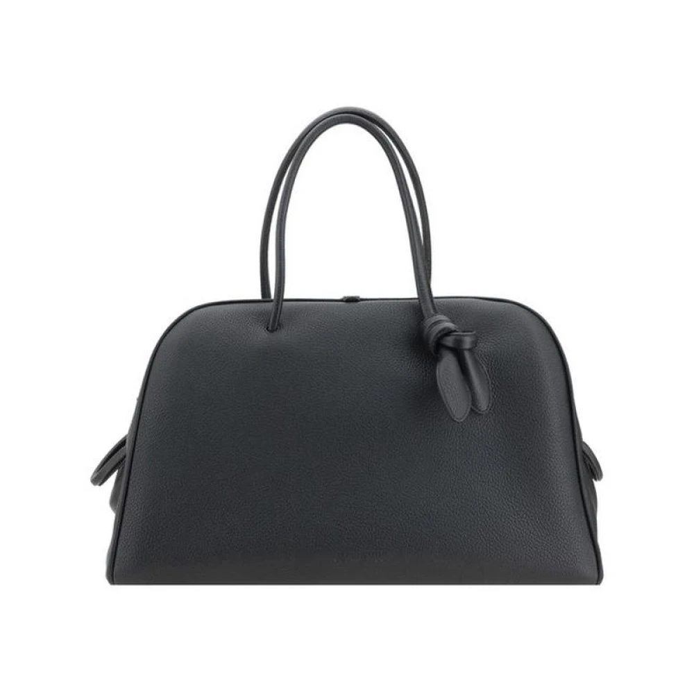 Jacquemus Elegante leren schoudertas Black Heren