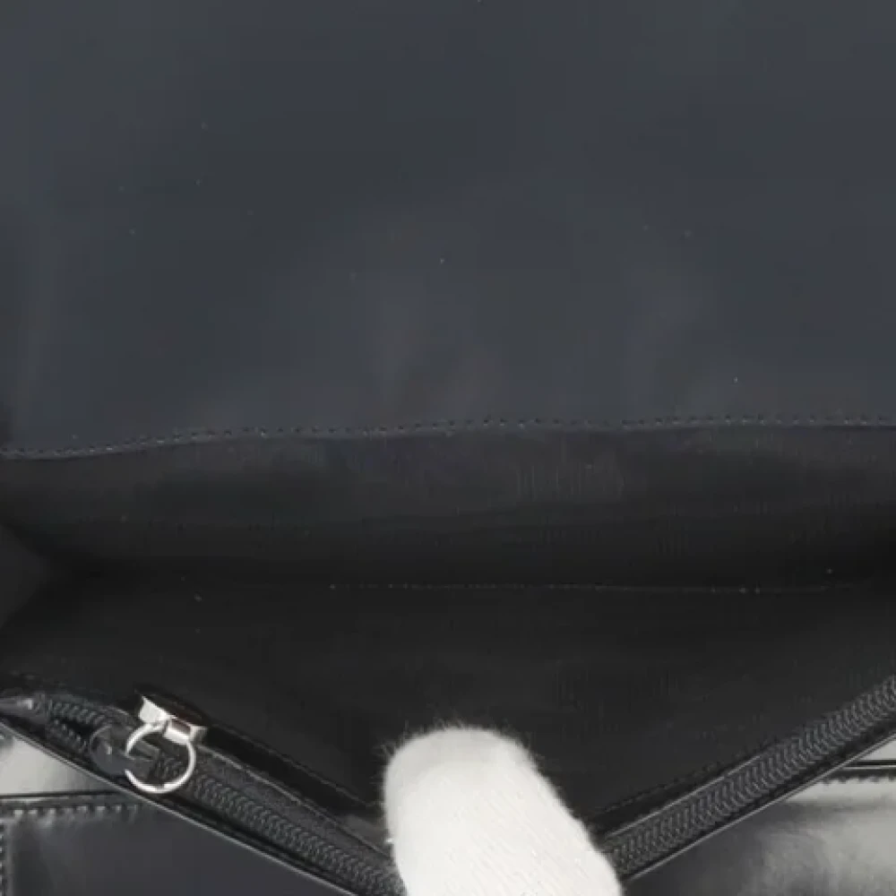 Salvatore Ferragamo Pre-owned Leather wallets Black Dames