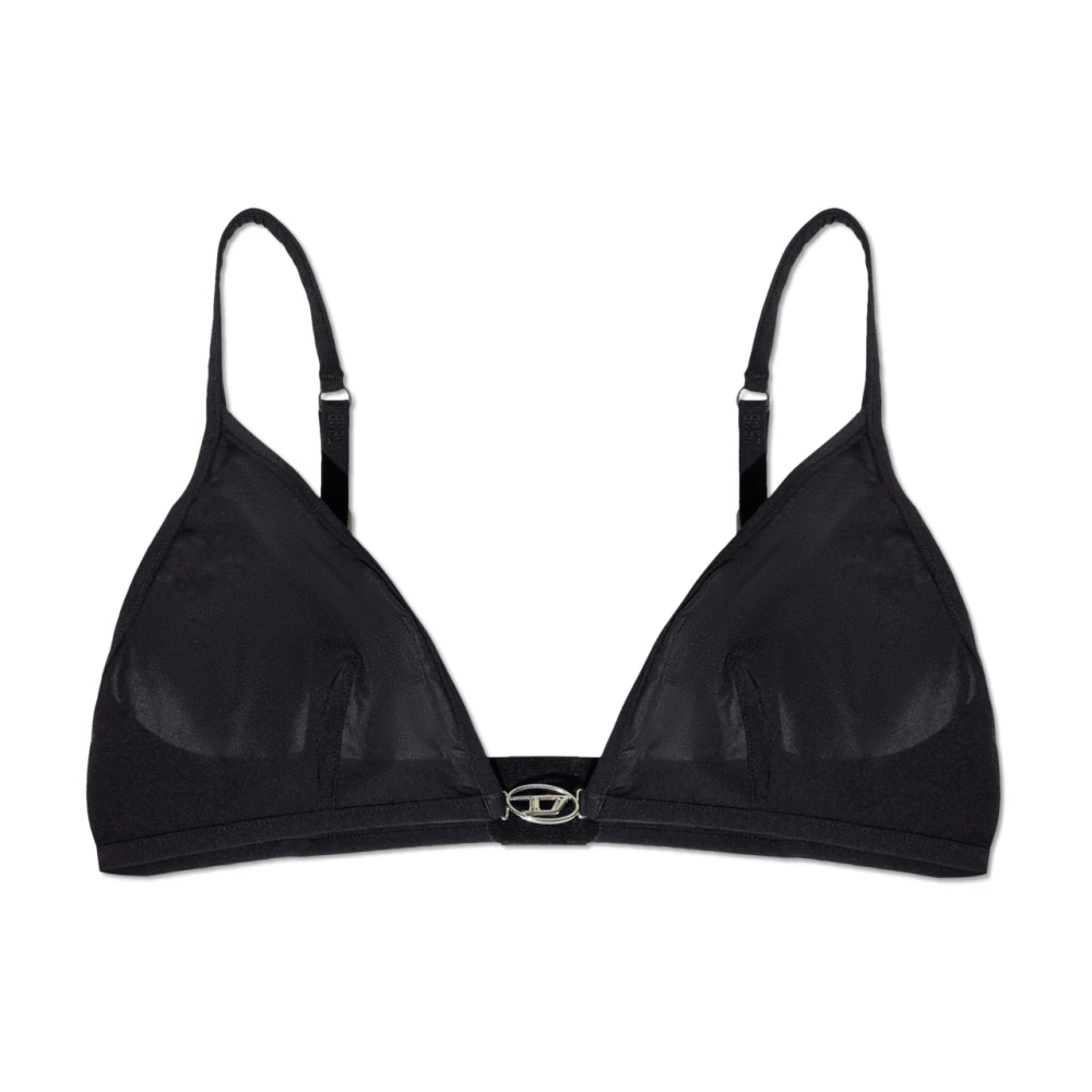 Diesel Bra Ufsb-Oval-D-Triangle Black Dames