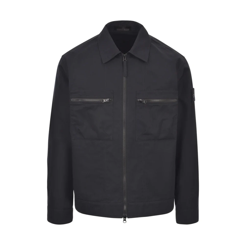 Stone Island Ghost Jacket in 'Zwart' Black Heren