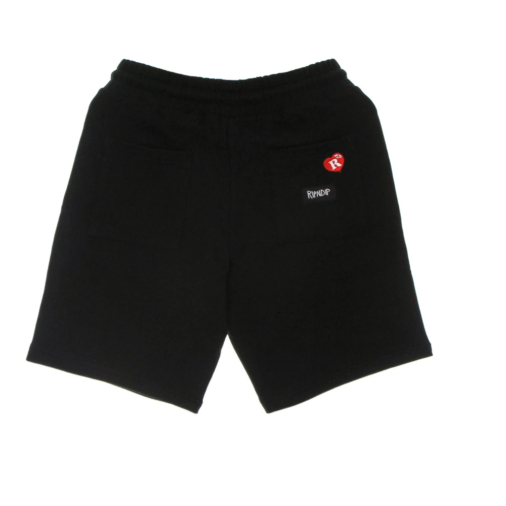 Ripndip Zwarte Nightmare Sweat Shorts Lichtgewicht Trainingspak Black Heren
