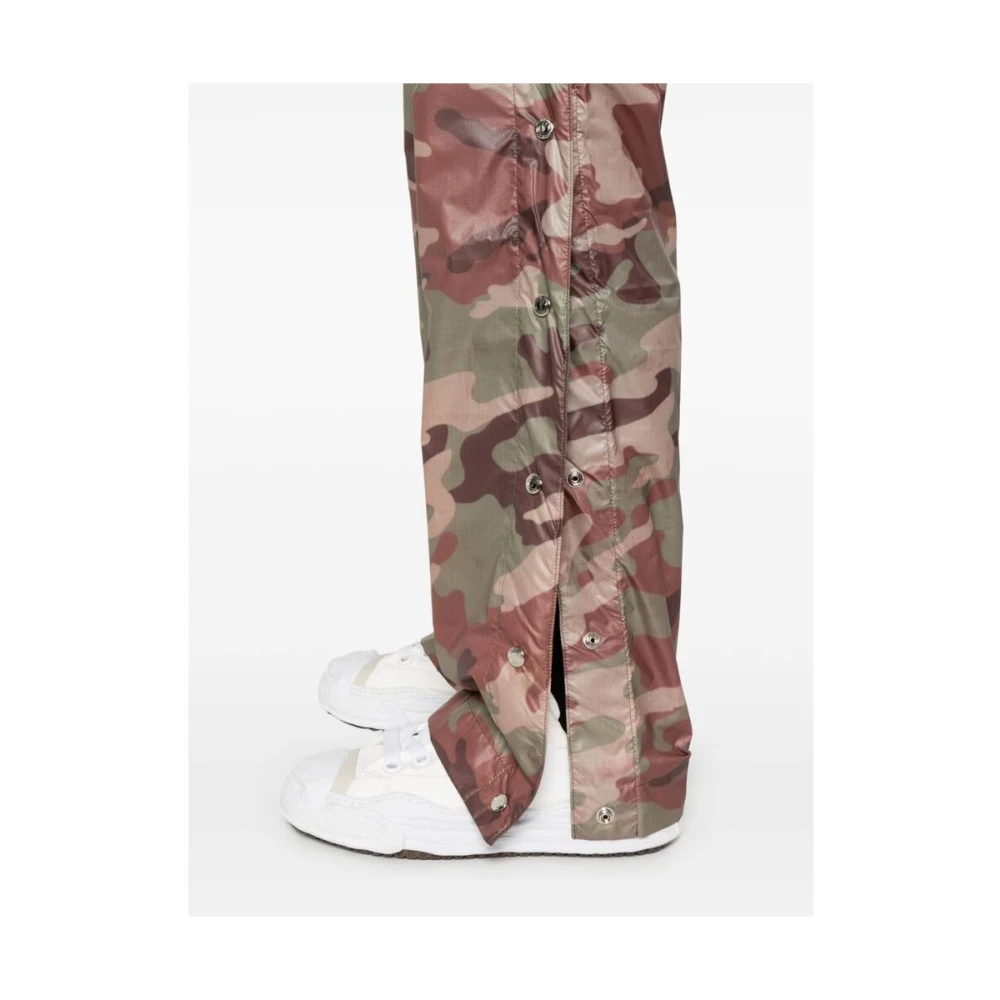 Gallery Dept. Camouflage Elastische Taille Straight Leg Broek Multicolor Heren