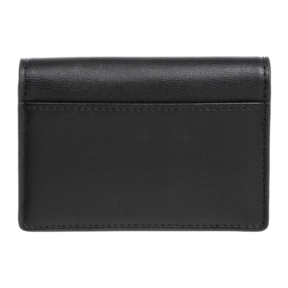 Armani Exchange Knoopsluiting Effen Creditcardhouder Black Dames